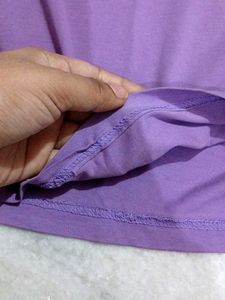 H&amp;M Purple Graphic T-Shirt