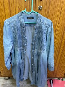 Blue Denim Top