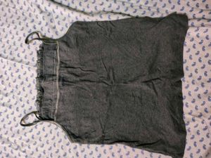 Grey Lounge Cami Top Soft Fabric