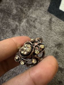 Vintage Rhinestone Ring