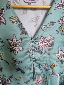 Beautiful Satin Floral Top