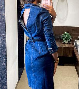 Denim Shirt Dress