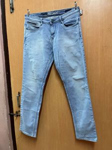 Nostrum Blue Denim Jeans For Men
