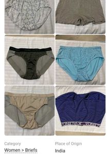 Lace Detail Briefs 28-32