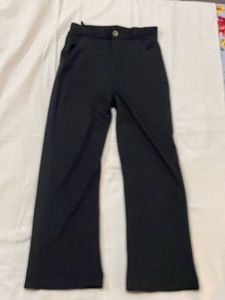 Black Semi Casual Pants