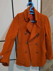 Orange Peacoat
