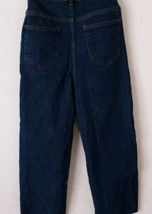 Classic Dark Wash Denim Jeans