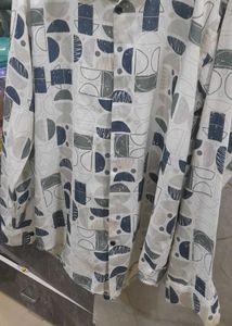 Patterned Long Sleeve Shirt