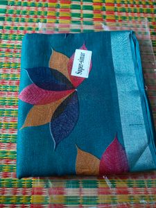 Elegant Blue Saree