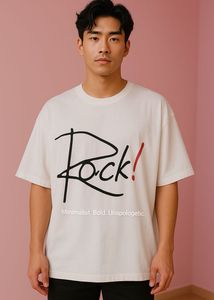 Rock Graphic Oversized Tshirt With High Quality