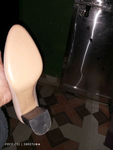 Nude Block Heels