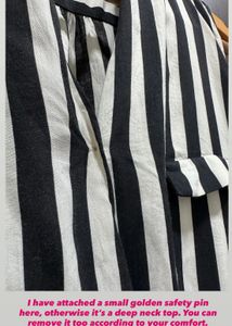 Striped Sleeveless Top