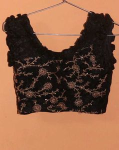 Black Designer Lehenga
