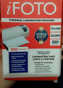 Adhar Card, Voter Id Lamination Sheet