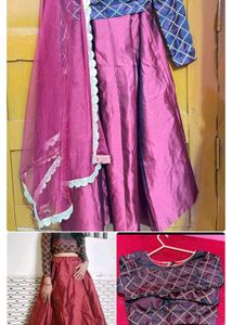 Elegant Lehenga Choli Combo Of 16 Items