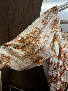Floral Print Tie-Front Dress
