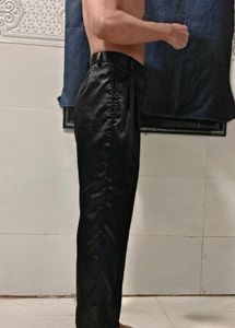 ELEGANT BLACK PANTS FORMAL BOTTOM.