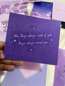 40 Purple Set Posters☔️🙋🏻‍♀️🙆🏻‍♀️💟