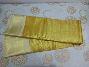 Banarasi Tissue Silk Zari Weaving Traditional Sare