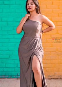 Elegant One-Shoulder Dress