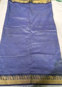 Blue Ethnic Banarasi Saree💙🌺✨