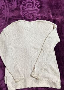 Beige Pullover Sweater