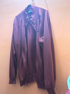 Striped Burgundy Jacket