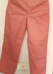 Peach Colour Trousers For Girls