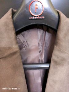 Factor New Brand-Quadroy Coffee Brown Blazer 42 CM