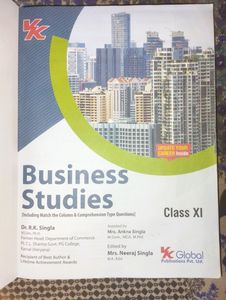 Business Studies Class XI (R.K. Singla)