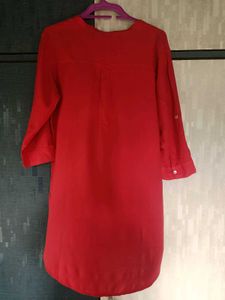 Red Tunic Top