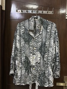 Animal Print loose top