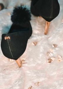 Size 3UK/ 36 Ted Baker Black Heels 👠🎁BOGO