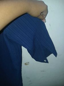 Blue Button-Down Shirt
