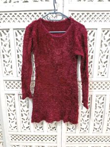 🎀Buy1 Get1 Free Fuzzy Knit Bodycon Dress D