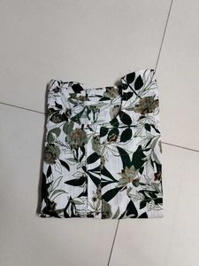 Floral Print popcorn kurti