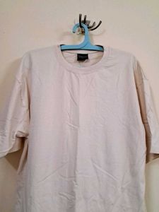 Oversized Cream T-Shirt