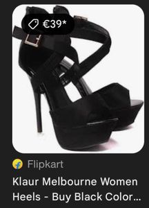 Black Platform Heels