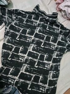 For Kids Patterned Short Sleeve Shirt