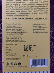 Dot &amp; key Vitamin C+ E Sunscreen