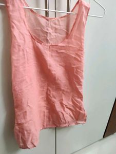 Peach Chikankari Kurta
