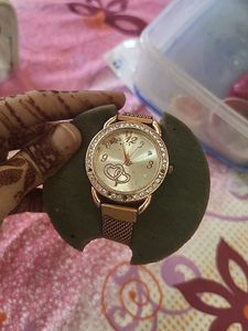 Stylish Rose Gold Watch