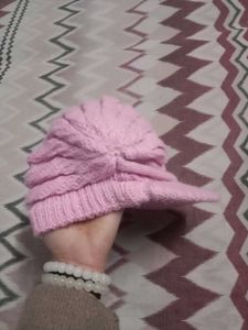 Pink Knit Cap