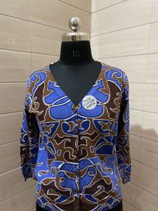 Aesthetic Imported Pintresty🌸 Patterned Cardigan