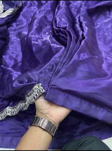 Elegant Purple Ethnic Saree