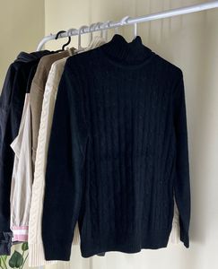 Black Turtleneck Sweater