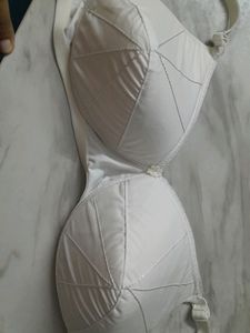White PADDED Bra