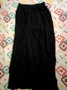 Black Long Skirt