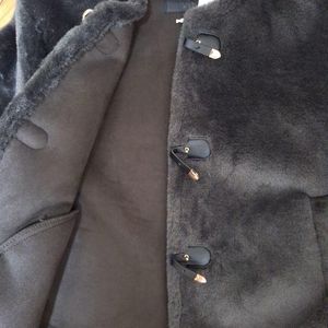 Zara Faux Fur fireman jacket