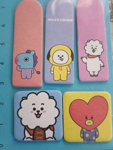 😍 BT21 CUTE BOOKMARK😍💜🫰🏻 (Blue)